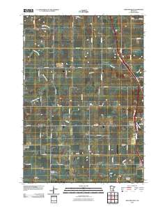 Medford West 2010 topographic map thumbnail
