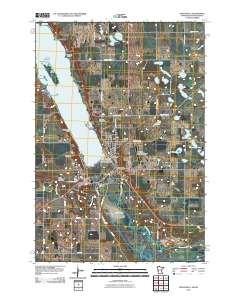 Ortonville 2010 topographic map thumbnail