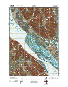 Cochrane 2011 topographic map thumbnail