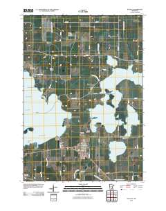Nicollet 2010 topographic map thumbnail