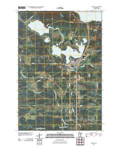 Onamia 2010 topographic map thumbnail