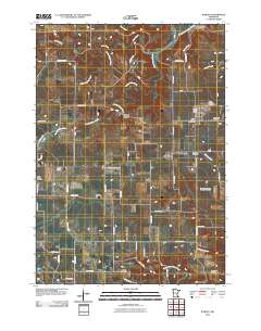 Wykoff 2010 topographic map thumbnail