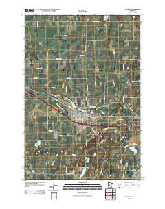 Melrose 2010 topographic map thumbnail