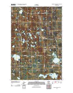 Parkers Prairie NW 2010 topographic map thumbnail