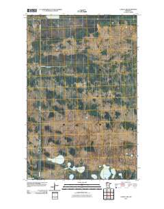 Cahill Lake 2010 topographic map thumbnail
