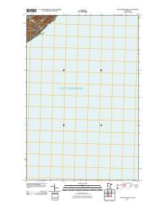 Little Marais OE E 2011 topographic map thumbnail