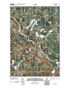Clearwater 2010 topographic map thumbnail