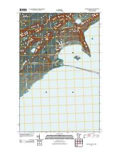 Grand Portage 2011 topographic map thumbnail
