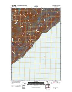 Little Marais 2011 topographic map thumbnail