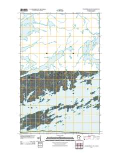 Cranberry Bay OE N 2011 topographic map thumbnail