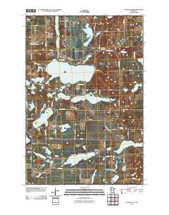 Stalker Lake 2010 topographic map thumbnail