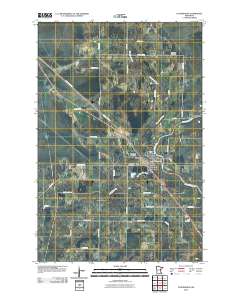 Floodwood 2010 topographic map thumbnail