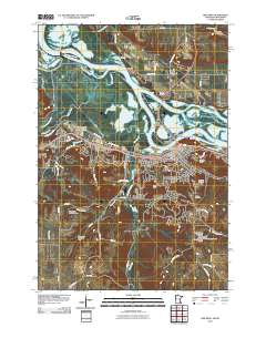 Red Wing 2010 topographic map thumbnail
