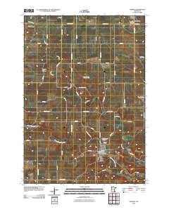 Mazeppa 2010 topographic map thumbnail