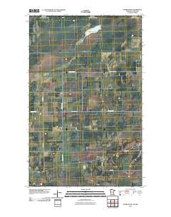 Warroad NW 2010 topographic map thumbnail
