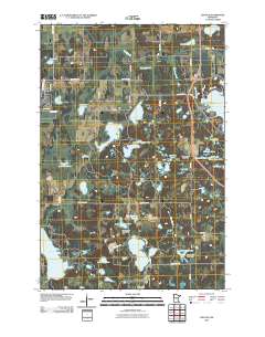 Lincoln 2010 topographic map thumbnail