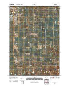 Stewartville 2010 topographic map thumbnail