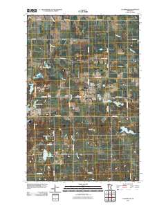 Clearbrook 2010 topographic map thumbnail