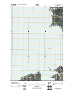 Wahkon North 2010 topographic map thumbnail