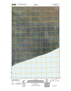 Ponemah NW 2010 topographic map thumbnail
