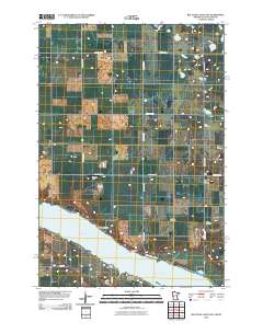 Big Stone Lake East 2010 topographic map thumbnail