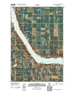 Big Stone Lake West 2010 topographic map thumbnail