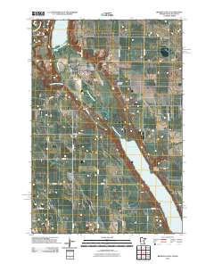 Browns Valley 2010 topographic map thumbnail