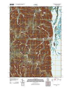 Brownsville 2010 topographic map thumbnail