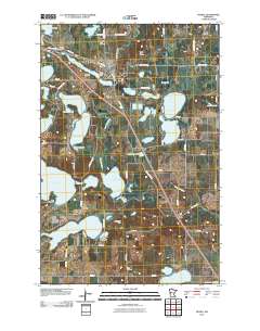 Frazee 2010 topographic map thumbnail