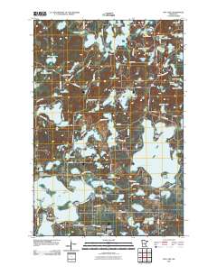 Bay Lake 2010 topographic map thumbnail