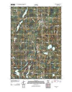 Braham 2010 topographic map thumbnail