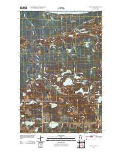 Bagley Lake 2010 topographic map thumbnail