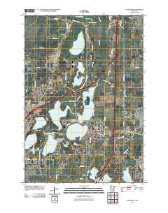 Centerville 2010 topographic map thumbnail