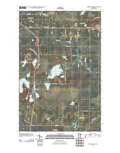 Central Lakes 2010 topographic map thumbnail