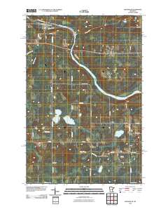 Brookston 2010 topographic map thumbnail