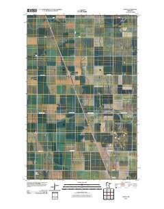 Angus 2010 topographic map thumbnail