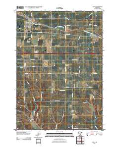 Eyota 2010 topographic map thumbnail