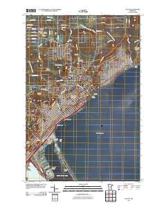 Duluth 2010 topographic map thumbnail