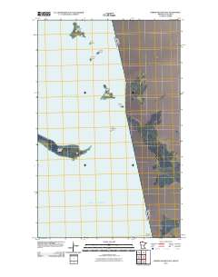 Garden Island East 2010 topographic map thumbnail