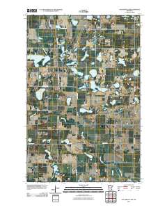 Halverson Lake 2010 topographic map thumbnail