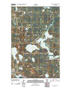 Cohasset East 2010 topographic map thumbnail