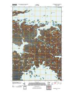 Cranberry Bay 2010 topographic map thumbnail