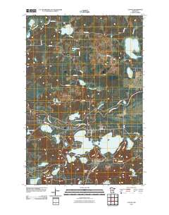 Cuyuna 2010 topographic map thumbnail