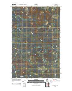 Ericsburg SE 2010 topographic map thumbnail