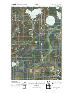 Esquagamah Lake 2010 topographic map thumbnail