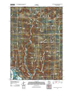 Diamond Bluff East 2010 topographic map thumbnail