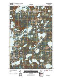 Cross Lake 2010 topographic map thumbnail