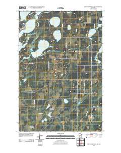 First Crow Wing Lake 2010 topographic map thumbnail