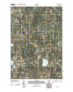 Isanti 2010 topographic map thumbnail