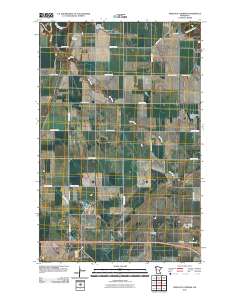 Marcoux Corners 2010 topographic map thumbnail